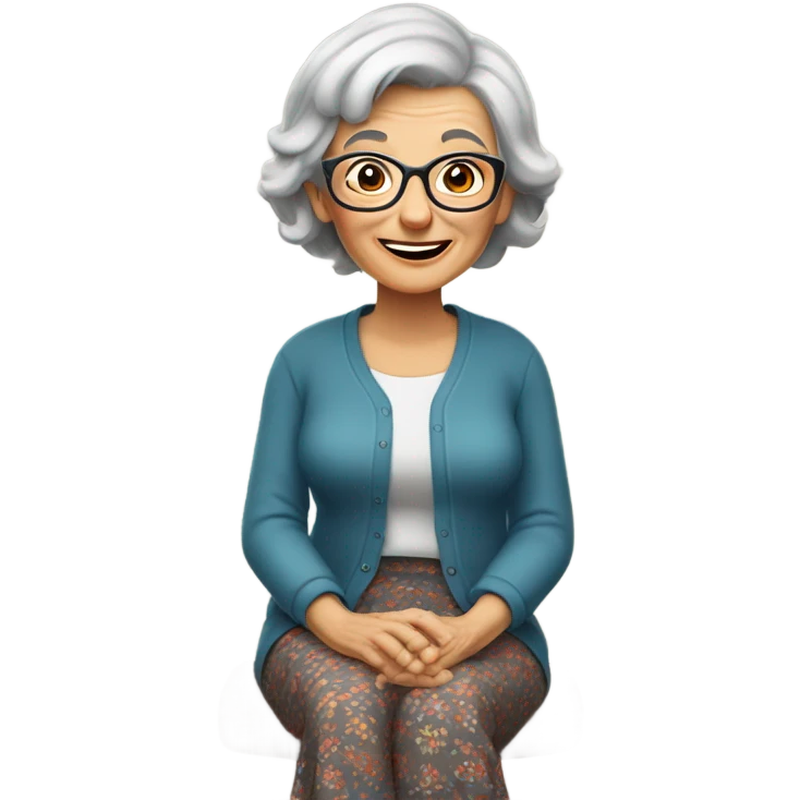 grandma emoji