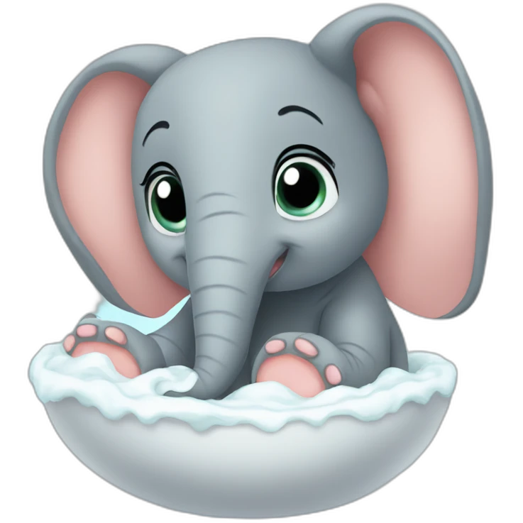 Elephant birth emoji
