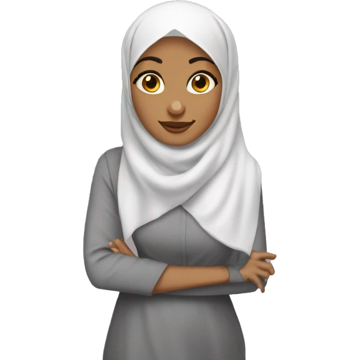 Y2k hijabi girl emoji