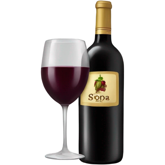 Copa de vino emoji