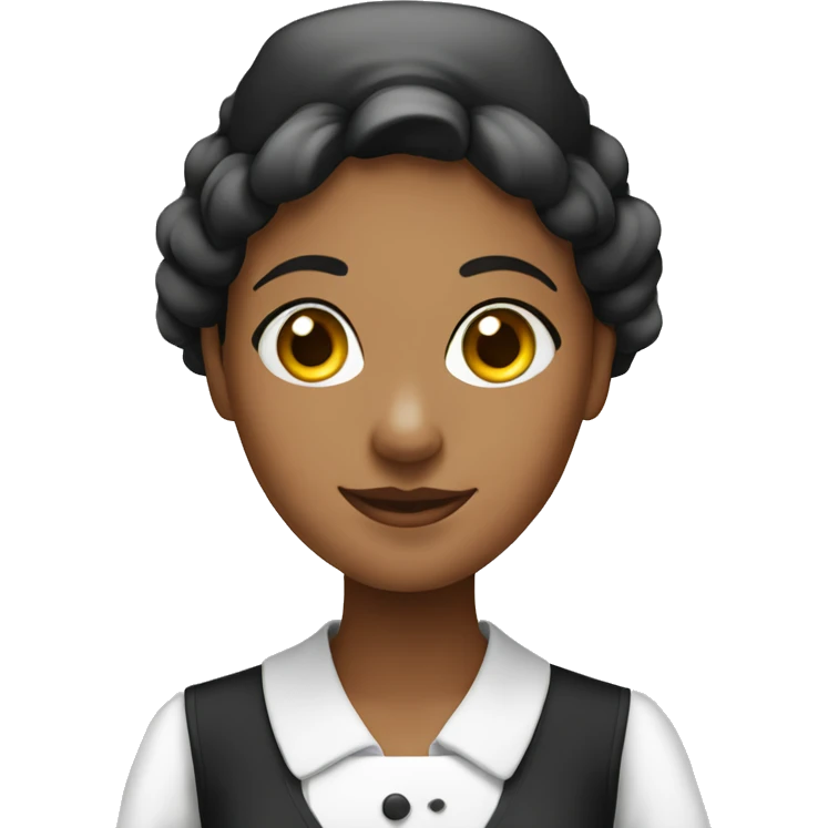 Beautiful chambermaid  emoji