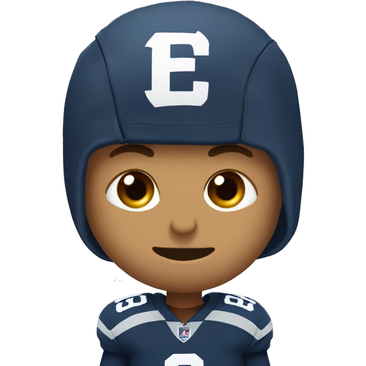a sigma with a rizz edging to baby gronk emoji