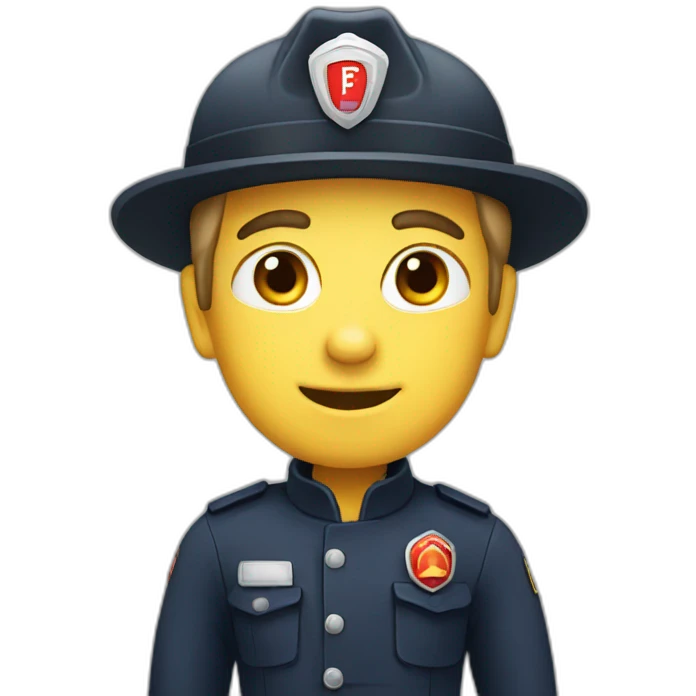 Pompier emoji