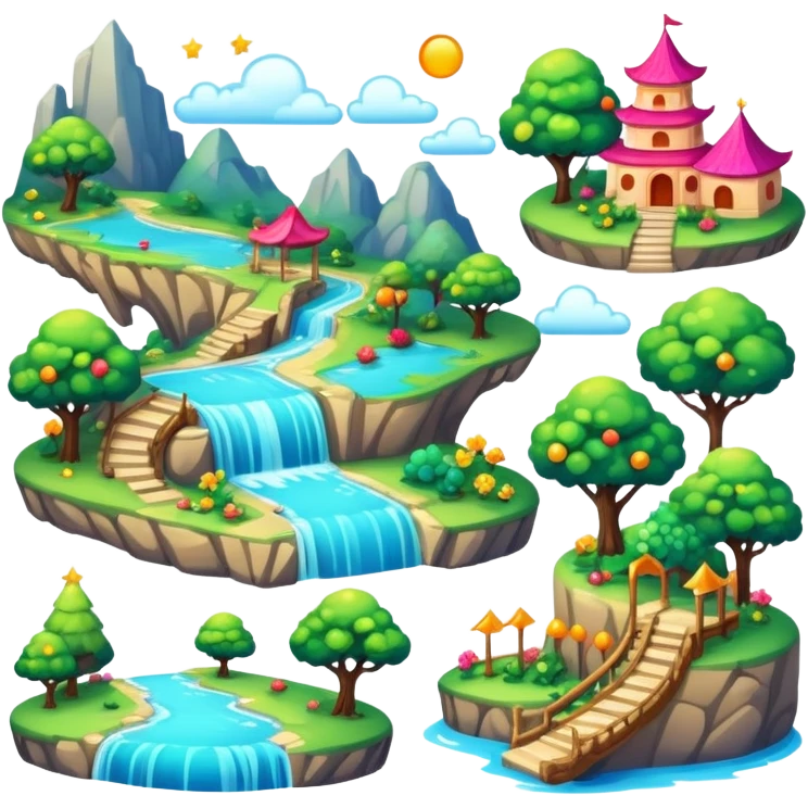 Epic deluxe aesthetic-scenery-Decorations emoji