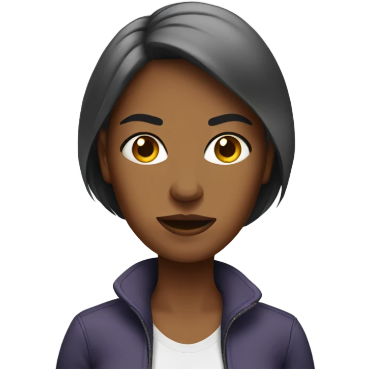 Woman with attitude  emoji