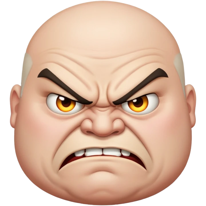 mad fat guy emoji