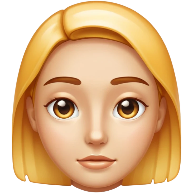 face with oily shiny skin emoji