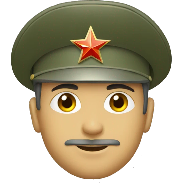 the USSR Soldier emoji