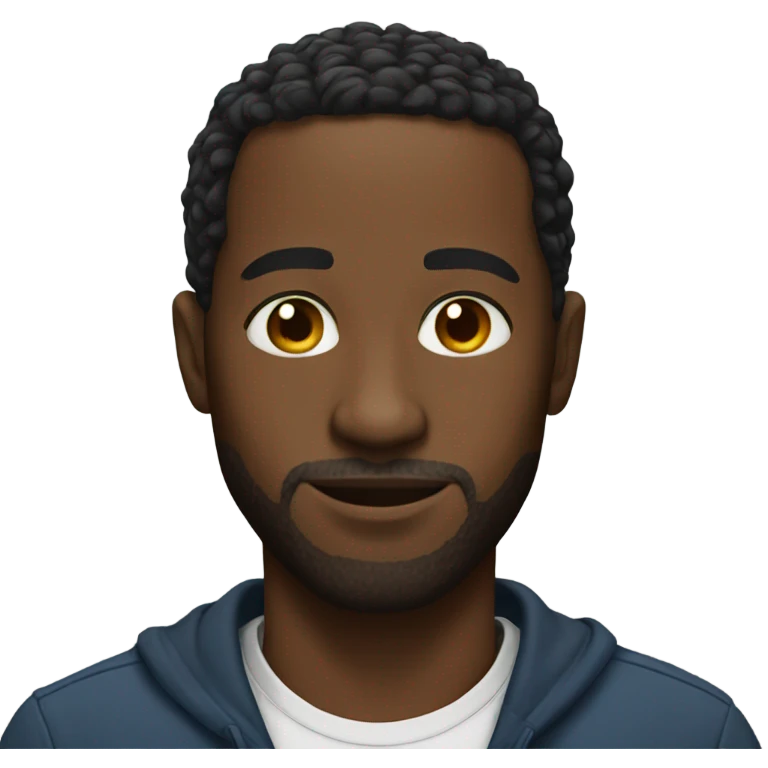 black man emoji