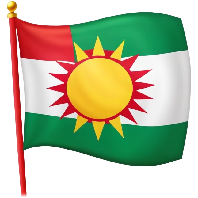 Kurdistan flag emoji