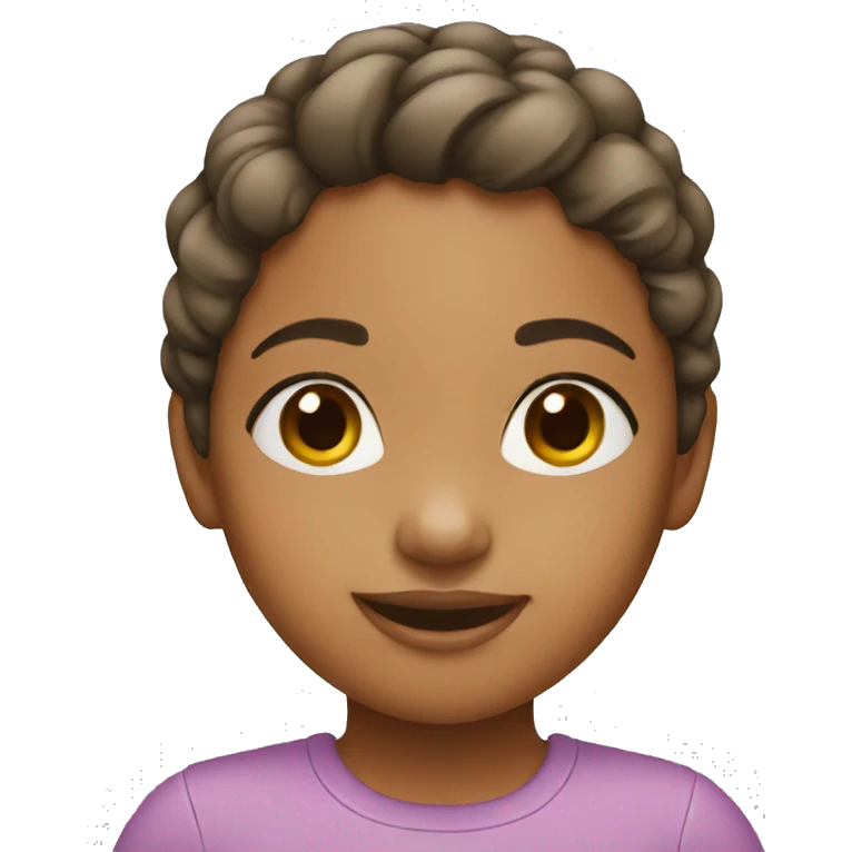 mixed little girl emoji