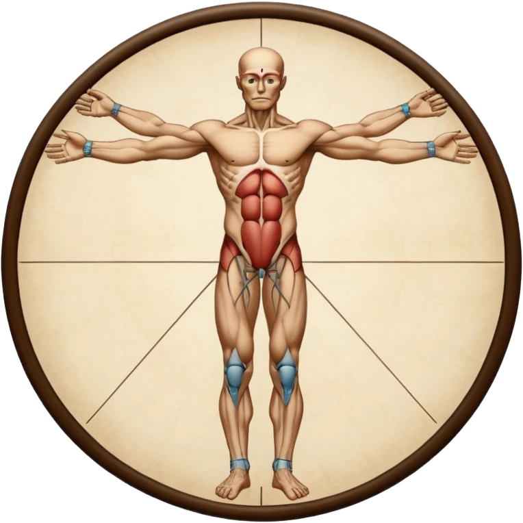 Vitruvian Man emoji