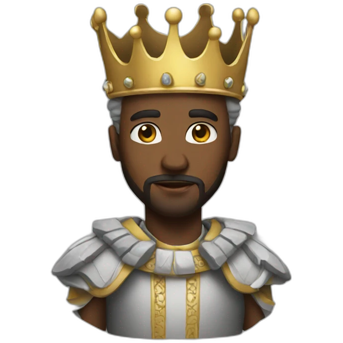 white king emoji
