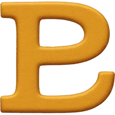 P initial emoji