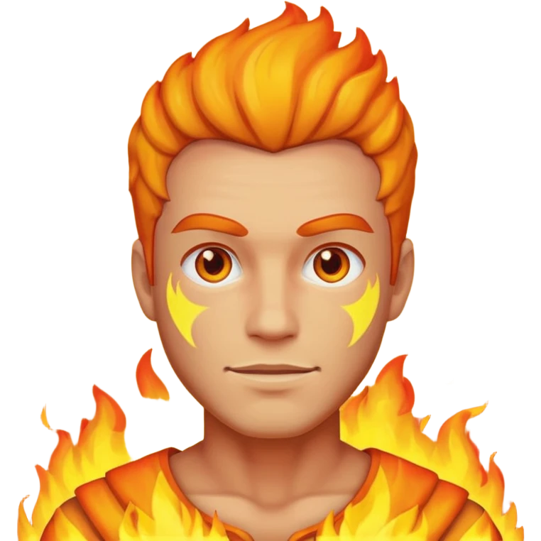 fire man emoji
