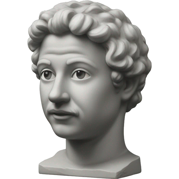 vintage sculpture emoji