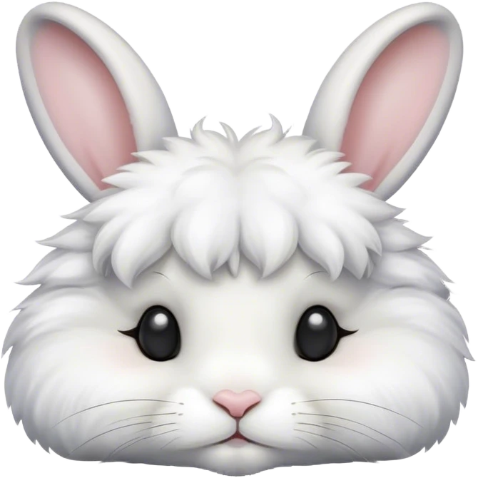 cute rabbit sleep emoji
