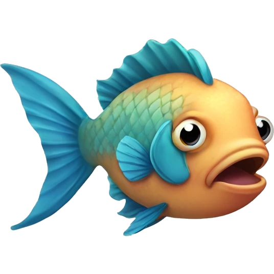 cute fish emoji