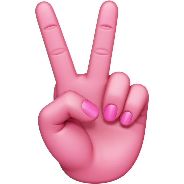 pink middle finger emoji  emoji
