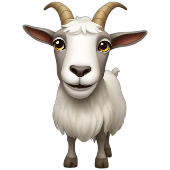 goat with ball emoji
