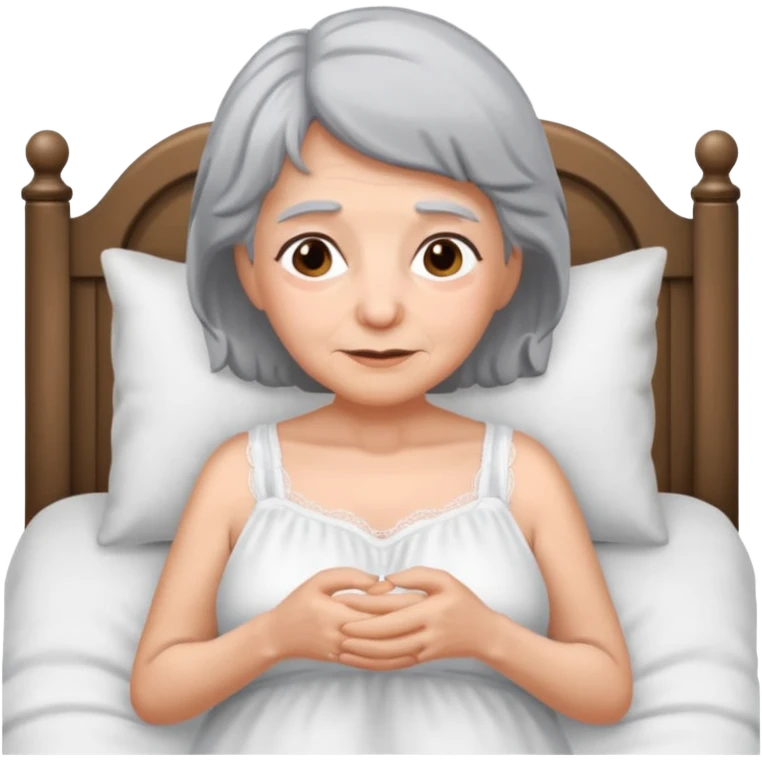 The Grandmother in the fairy tale Little Red Riding Hood emoji