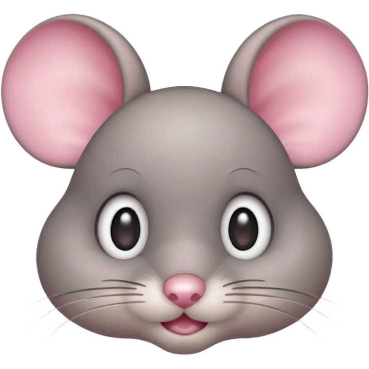 An baby mice face emoji