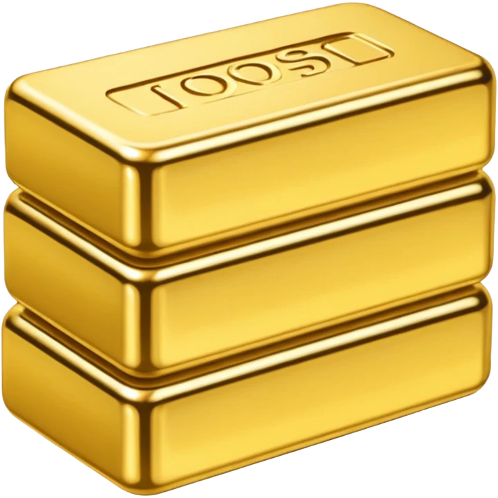 gold lingots emoji