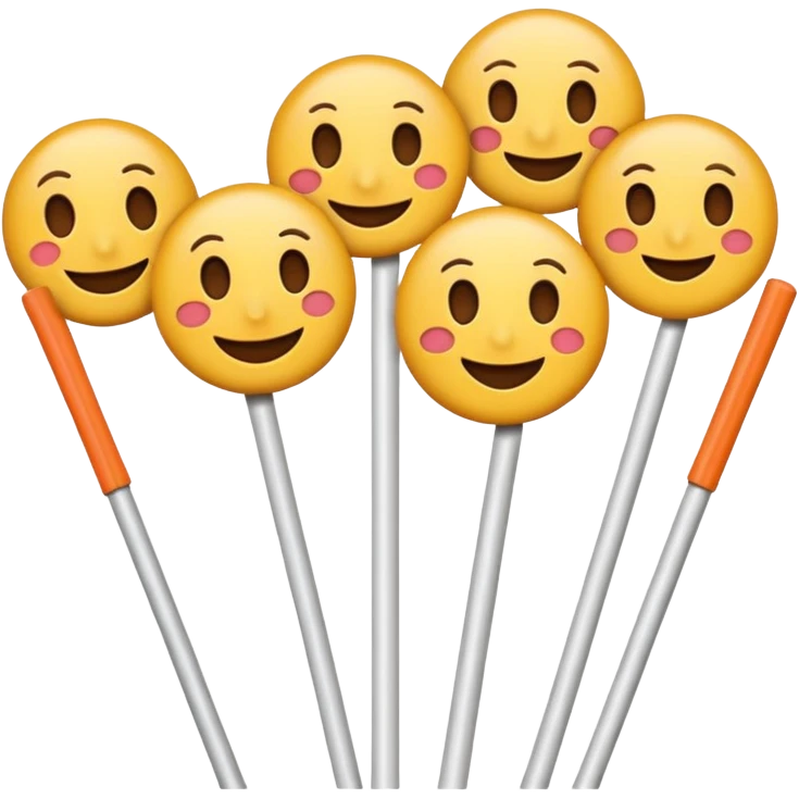 the blind leading the blind no skin tones just plain emojis with seeing canes  emoji