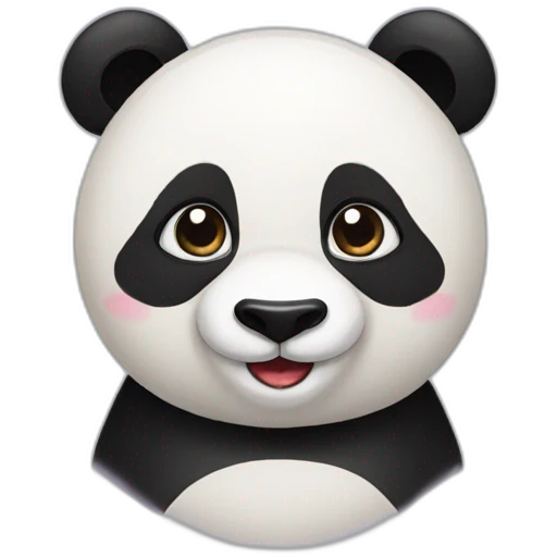 loving panda emoji