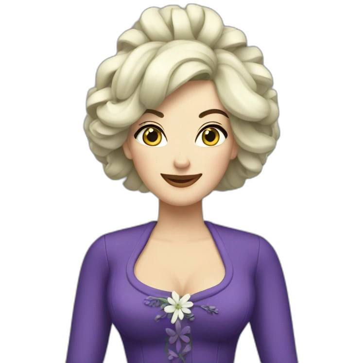 fleur de nigelle emoji