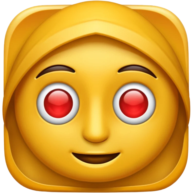 Kırmızı vosvos emoji