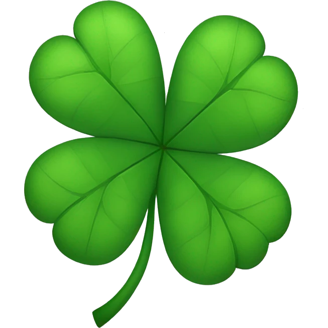 5 leaf clover emoji