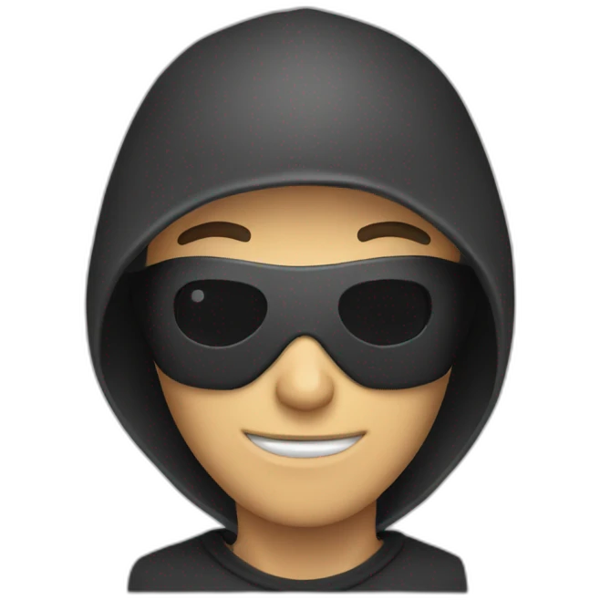 Burglar emoji