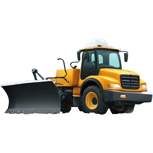 Snowplow emoji