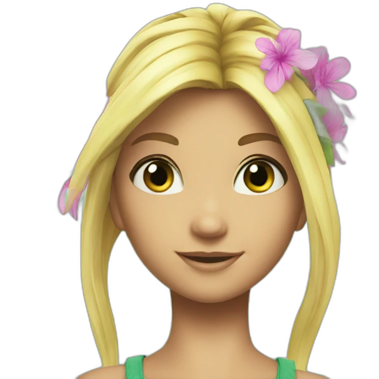 Flora winx emoji