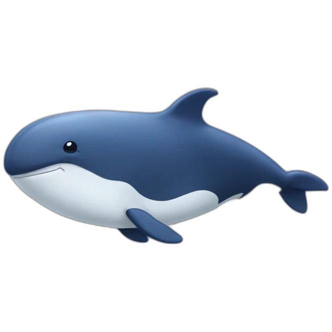 cœur dessus baleine emoji