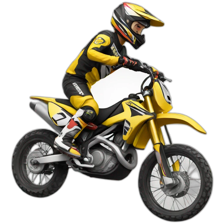 Motocross emoji