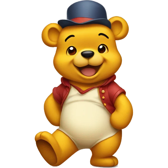 winnie the poo parisien emoji