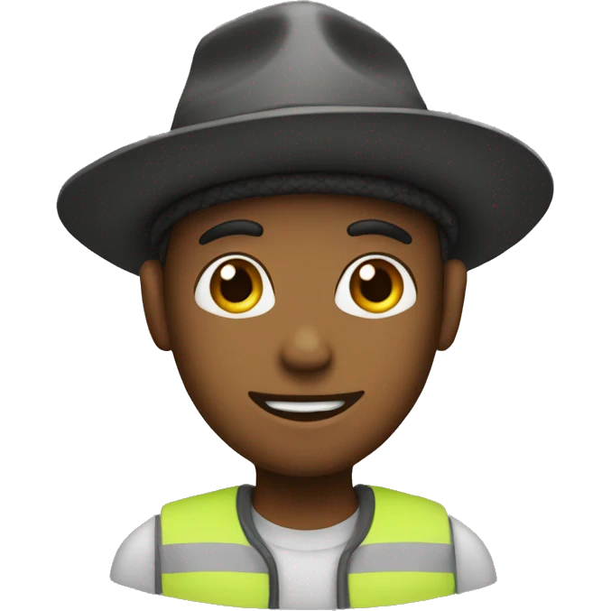 Me with a hat emoji