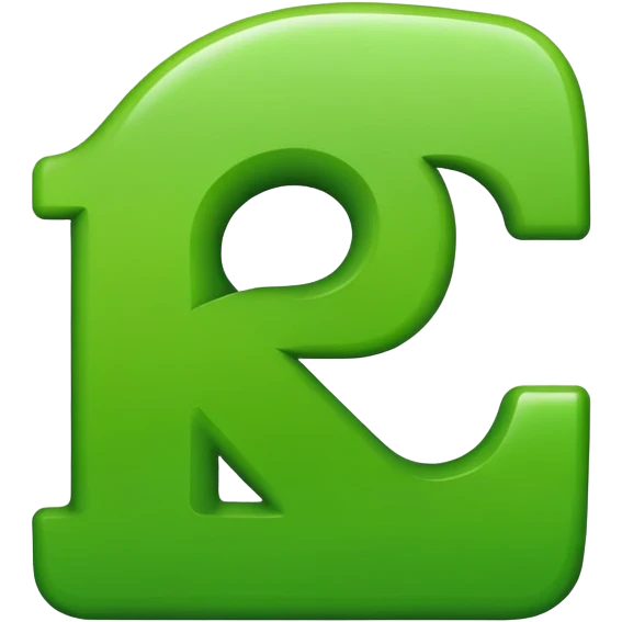 Sign number 1 in green color emoji