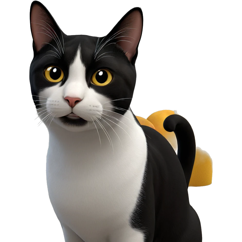 realistic cat looking at viewer emoji