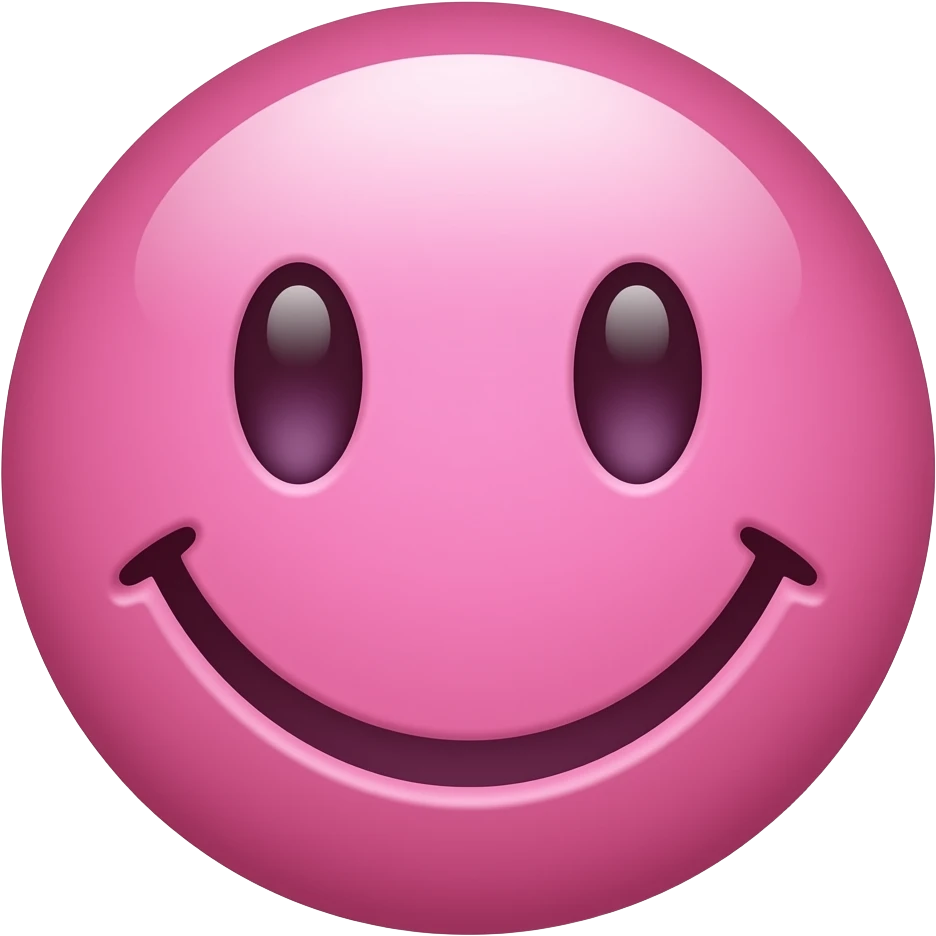 i want this emoji as pink emoji