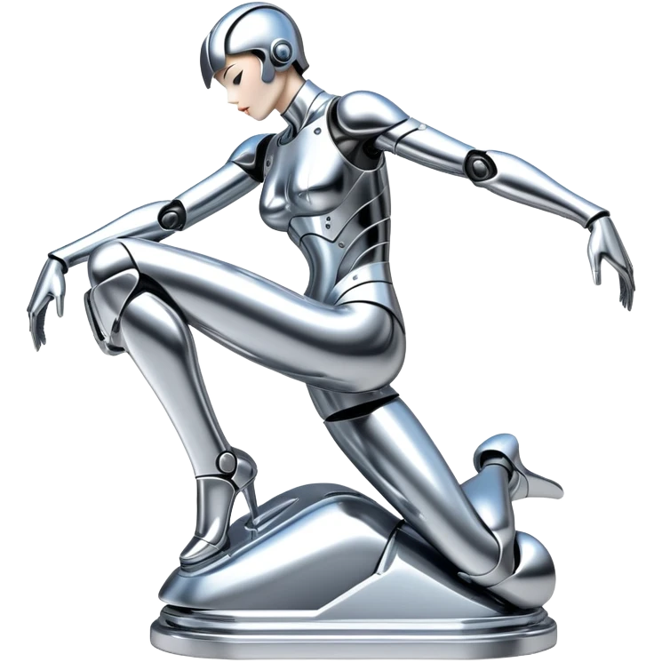 sorayama mechanical statue  emoji
