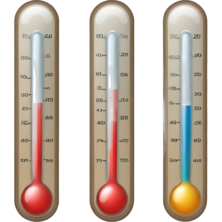 Children's thermometer emoji