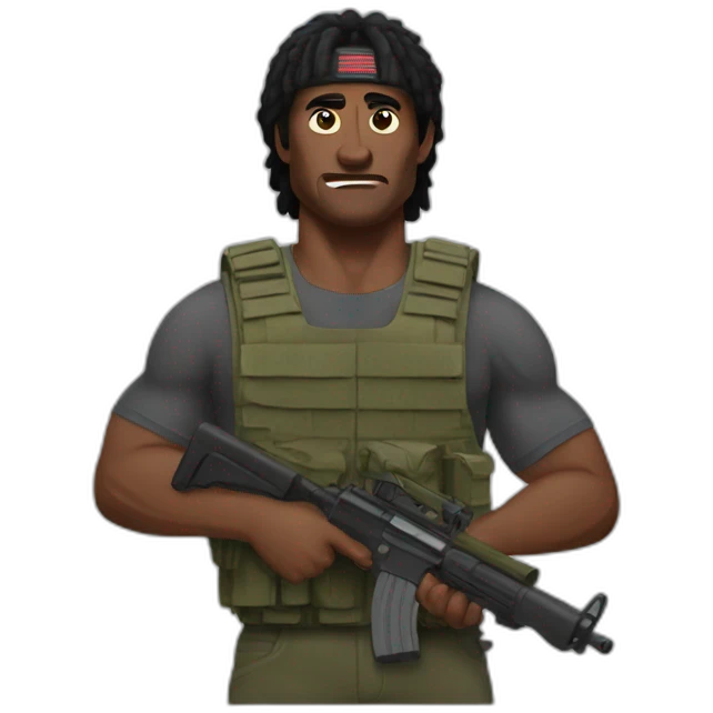 Rambo emoji