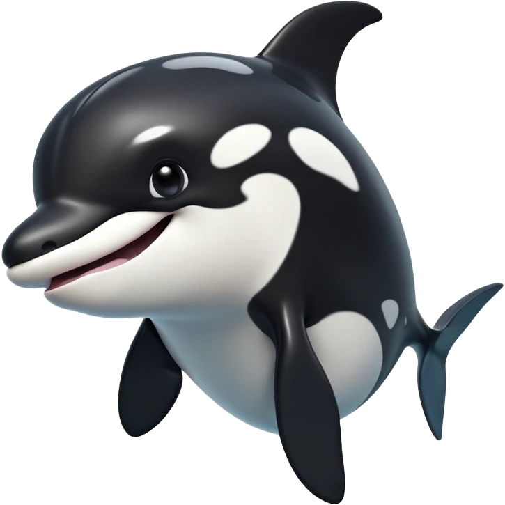 cinematic-comical-orca-portrait-emoji,-head-tilted-dramatically-with-an-exaggeratedly-shocked-expression,-featuring-a-sleek-black-and-white-body-with-wide,-comically-expressive-eyes-full-of-playful-disbelief-and-animated-flippers,-simple emoji