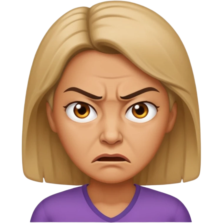 Angry mom emoji