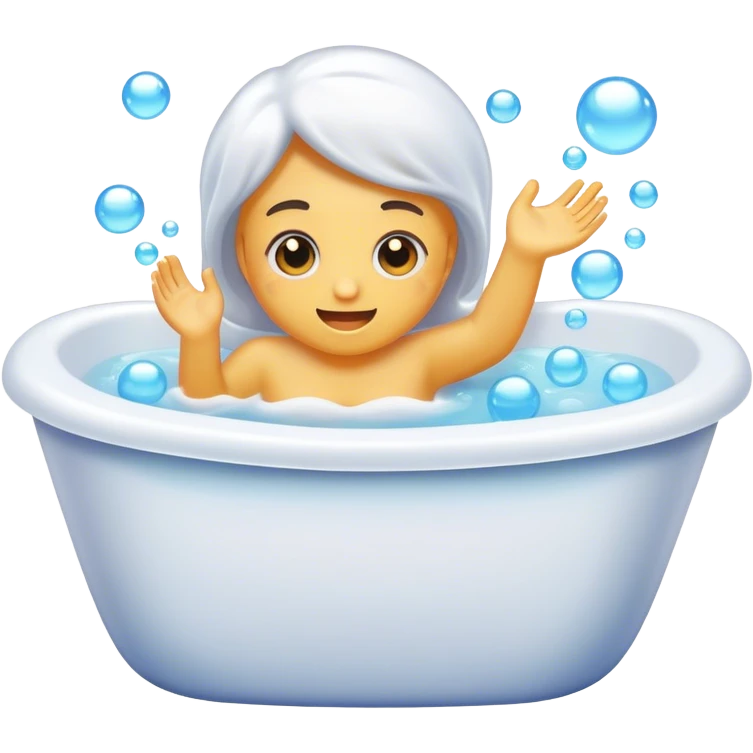Bubble bath emoji