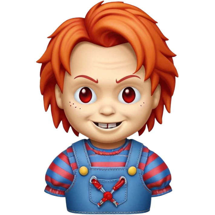 Un emojin de chuky emoji