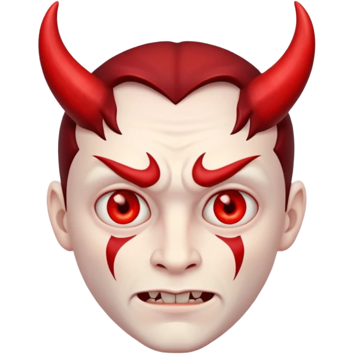 Militar con cara de diablo emoji